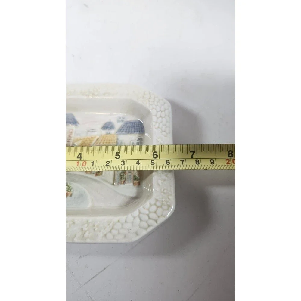 Croscill Village Square Soap Dish Bathroom Accessory New With Tag Multi Use